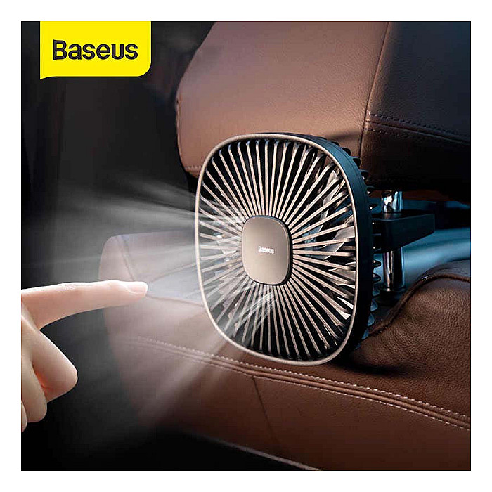 Baseus Natural Wind Magnetic Rear Seat Fan Baseus Natural Wind Magnetic Rear Seat Fan